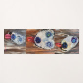 アラスカン犬の子犬の子犬の輸送で ヨガマット (正面(横))