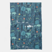 アラスカン窓キッチンタオルからの眺め キッチンタオル (縦)