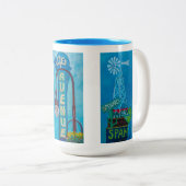 アラスカン4番海辺。/スペナード/クラブパリマグ ツートーンマグカップ (正面右)