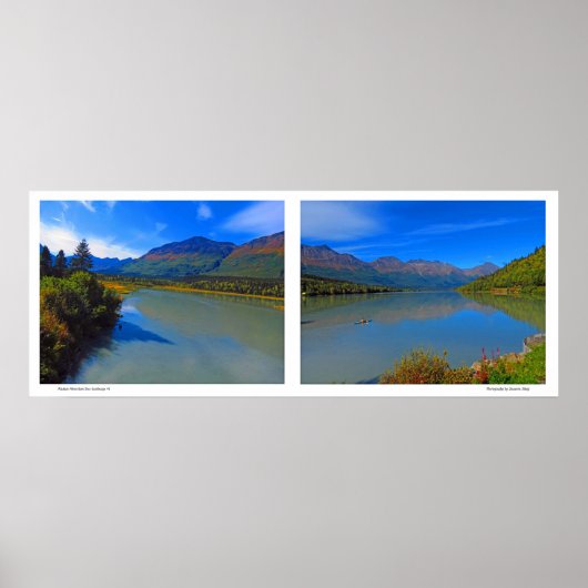 アラスカン・アドベンチャーデュオ – ランドスケープ#2ポスター ポスター (正面)