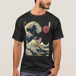 アラスカン・クリー・カイ 神奈川 日本 サーフィン 波 Tシャツ