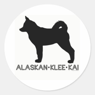 アラスカン・クレー海ステッカー ラウンドシール