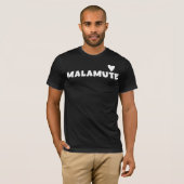 アラスカン・マラミュート愛好家のためのTシャツ Tシャツ (正面フル)