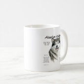 アラスカン・マラムテの歴史、マラムテの歴史について コーヒーマグカップ (正面右)