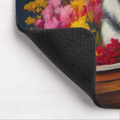 アラスカン・マラムート犬のパドル：風光明媚な冒険 マウスパッド (コーナー)