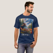 アラスカン・モース デナリ国立公園 Tシャツ (正面フル)