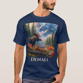 アラスカン・モース デナリ国立公園 Tシャツ