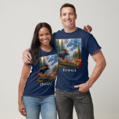 アラスカン・モース デナリ国立公園 Tシャツ (ユニセックス)