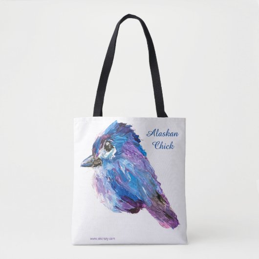 アラスカンChick _fireweed back canvas_Toteバッグ トートバッグ (正面)