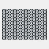 アラスカンKlee Kai'絵画s – かわいいオリジナルドッグアート ラッピングペーパーシート (正面3)