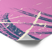 アラスカヴィンテージクジラ旅行ポスター ポスター (角)