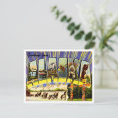 アラスカヴィンテージ旅行からの挨拶 ポストカード (スタンド正面)