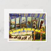 アラスカヴィンテージ旅行からの挨拶 ポストカード (正面/裏面)