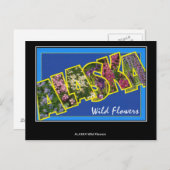 アラスカヴィンテージ葉書からの挨拶 ポストカード (正面/裏面)