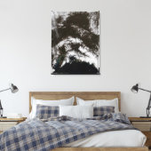 アラスカ中南部の雪 キャンバスプリント (インサイチュ (寝室))