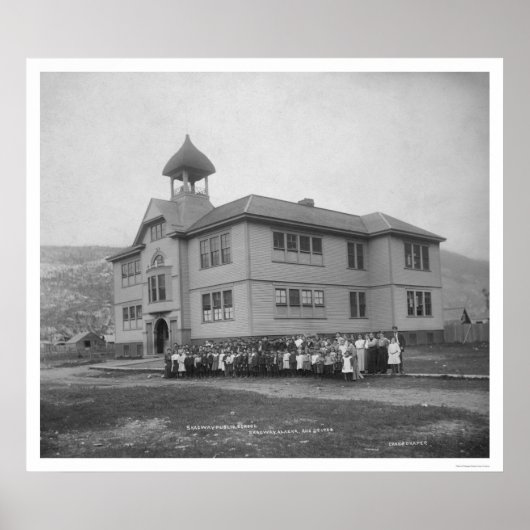 アラスカ公立学校1906 ポスター (正面)