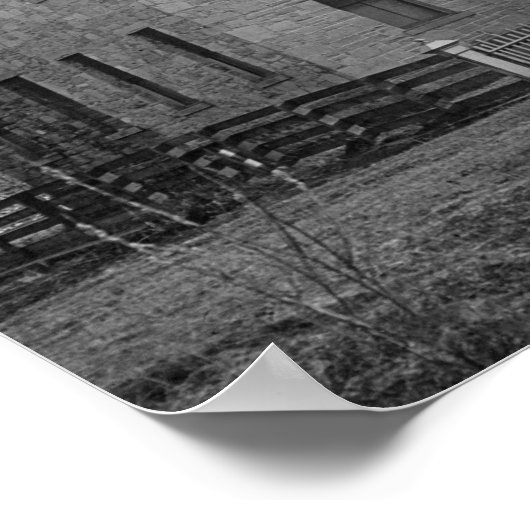 アラスカ写真のスコートハウス ポスター (角)