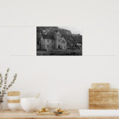 アラスカ写真のスコートハウス ポスター (キッチン)