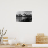 アラスカ写真のデビッドソン氷河 ポスター (キッチン)