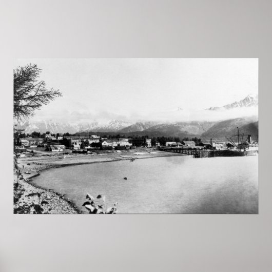 アラスカ写真シーワードAK ポスター (正面)