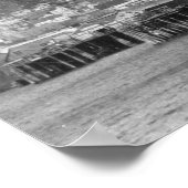 アラスカ写真ジュノーのウォーターフロントビュー ポスター (角)