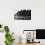 アラスカ写真ジュノーのウォーターフロントビュー ポスター (ホームオフィス)