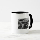 アラスカ写真ジュノー付近のタク氷河 マグカップ (正面右)