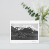 アラスカ写真ジュノー空中写真 ポストカード (スタンド正面)