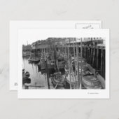 アラスカ写真、ケチカンのトローリング艦隊 ポストカード (正面/裏面)