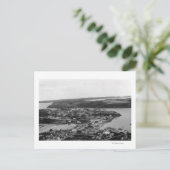 アラスカ写真、コディアックの空中写真 ポストカード (スタンド正面)