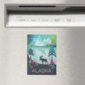 アラスカ冷蔵庫磁石 マグネット (インサイチュ (食洗機))