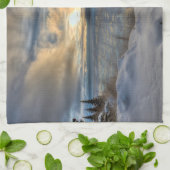 アラスカ凍結 キッチンタオル (折り畳み)