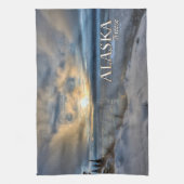 アラスカ凍結 キッチンタオル (縦)