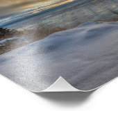 アラスカ凍結 フォトプリント            (角)