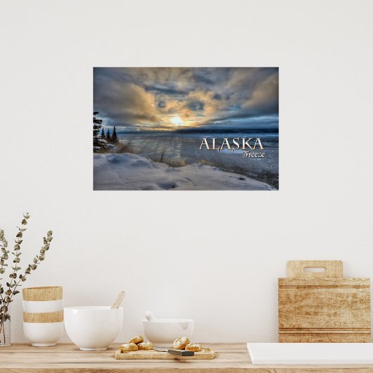 アラスカ凍結 ポスター (キッチン)