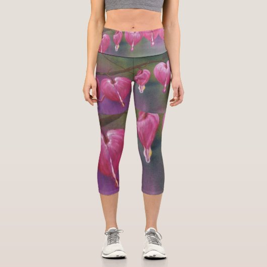 アラスカ出血ハートハイウェイストキャプリス カプリレギンス (正面)