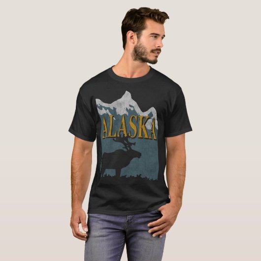 アラスカ動揺してヴィンテージ Tシャツ (正面フル)