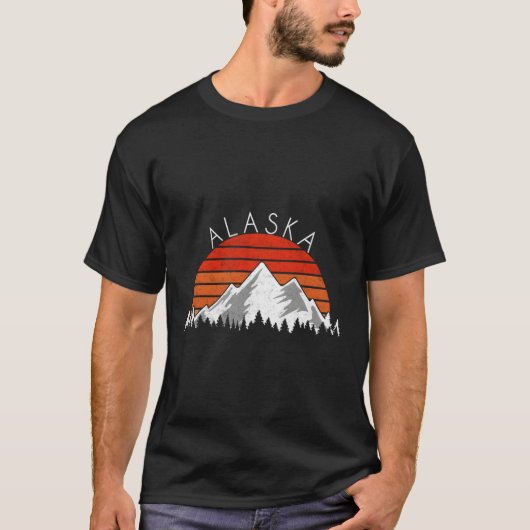 アラスカ動揺して Tシャツ (正面)