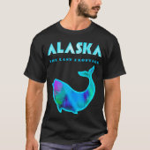 アラスカ北方灯 Tシャツ (正面)