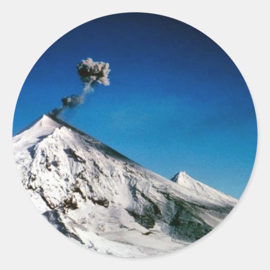 アラスカ半島のパヴロフ火山 ラウンドシール (正面)