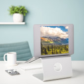 アラスカ南中部マタヌスカバレー#2 シール (デスク上のノートパソコン)