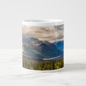 アラスカ南中部マタヌスカバレー#2 ジャンボコーヒーマグカップ (正面)