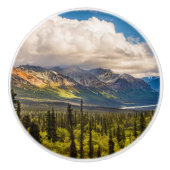 アラスカ南中部マタヌスカバレー#2 セラミックノブ (正面)