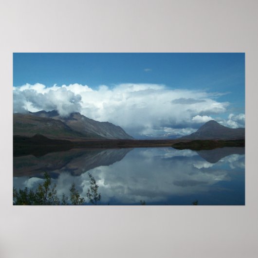 アラスカ原野ポスタープリント ポスター (正面)