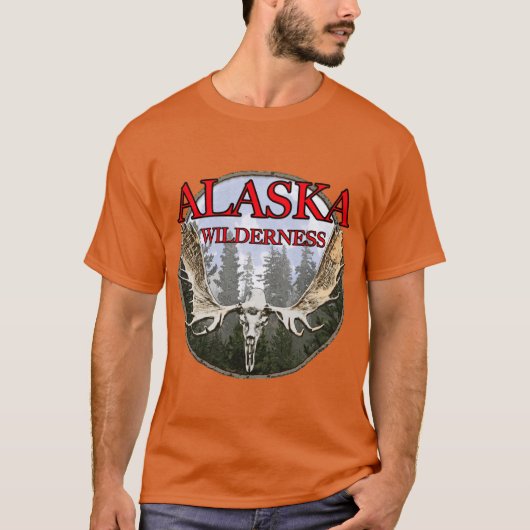アラスカ原野 Tシャツ (正面)