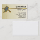 アラスカ地図ビジネスカード 名刺 (正面/裏面)