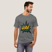 アラスカ大学アンカレッジ校 UAA オーバーサイズ 2 Tシャツ (正面フル)