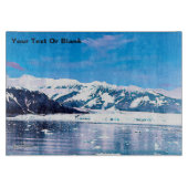 アラスカ天水氷河 カッティングボード (正面)