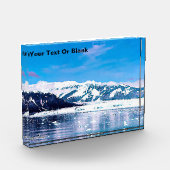 アラスカ天水氷河 フォトブロック (左)