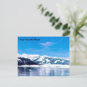 アラスカ天水氷河 ポストカード (スタンド正面)